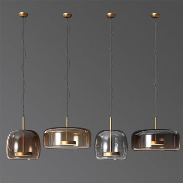 Fenora - Hôtel Lampe Suspendue En Verre-Lampe Veilleuse